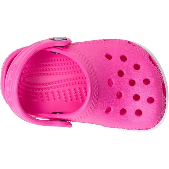 NWT Crocs Classic Clogs Kids Pink Crush Size 2M US Unisex Toddler/Little/Big Kid - Picture 3 of 7